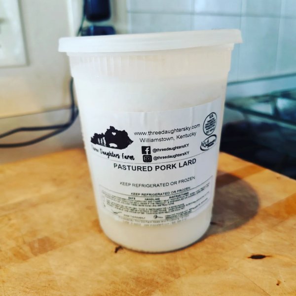 Pork Lard Three Daughters Farm